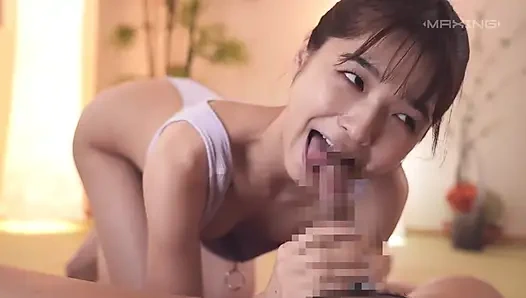 Sumire kuramoto - damlayan Fransız öpüşmesi ve boşalma kontrolü 2