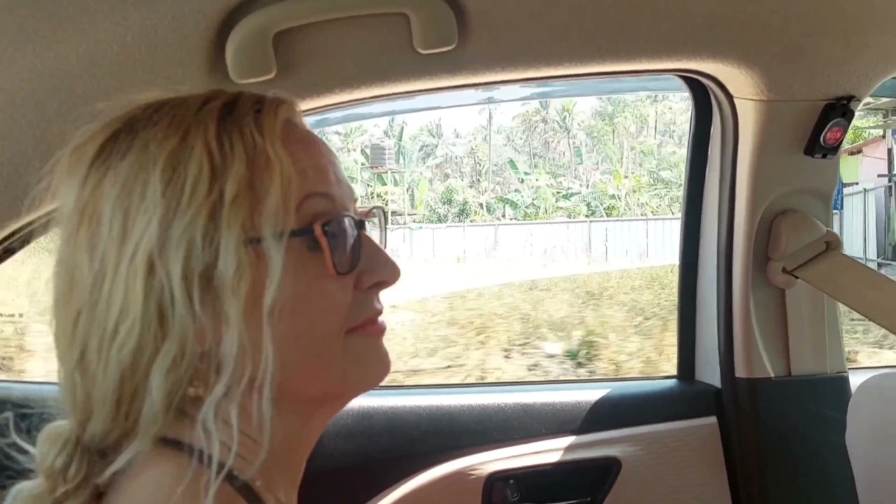 Mature Blonde Wife Enjoys Sex in Between