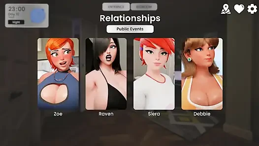 Mansion Days'den tüm sahneler: yeni v.0.0.8 güncellemesinden en iyi sahnelerin bir derlemesi.
