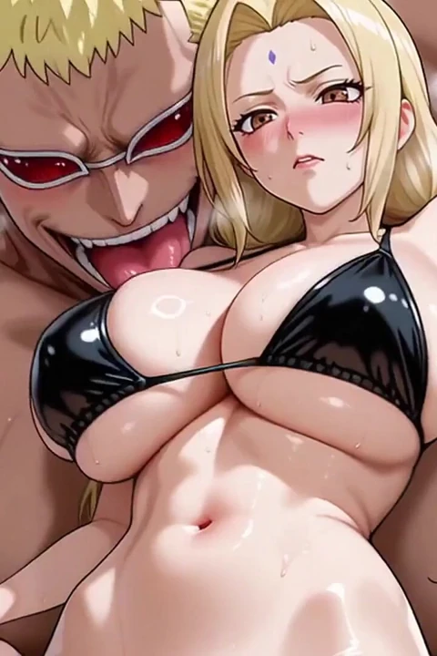 Doflamingo (op) X Tsunade (naruto)