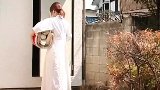 Japon horoz aç genç pov aşağı gider