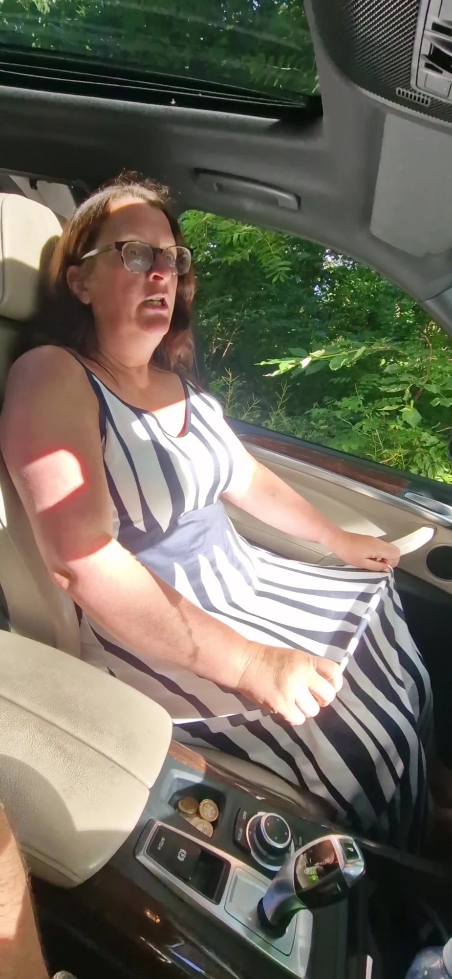 Làm tình trong xe hơi với một người lạ