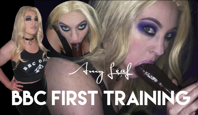 Chubby MILF Amy Leaf- BBC first training