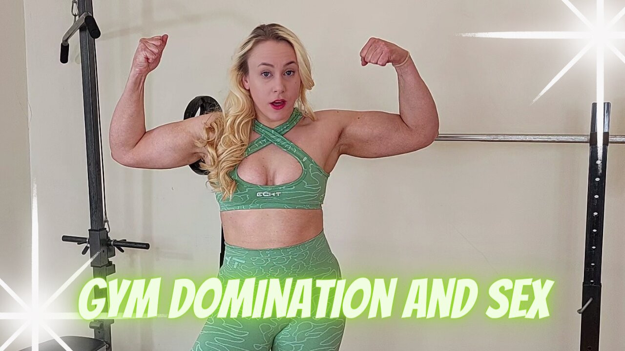 Spor salonu hakimiyet ve seks muscle milf michellexm