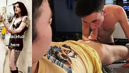 Sigara içen kız arkadaş büyük bir sürpriz alır