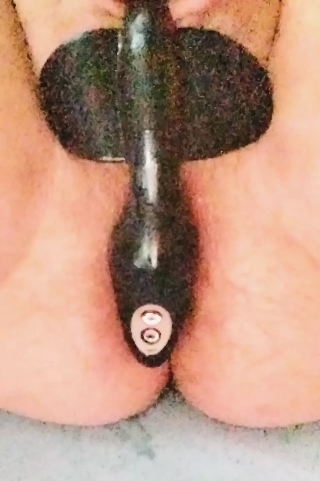 Prostat dildo ile anal oyun