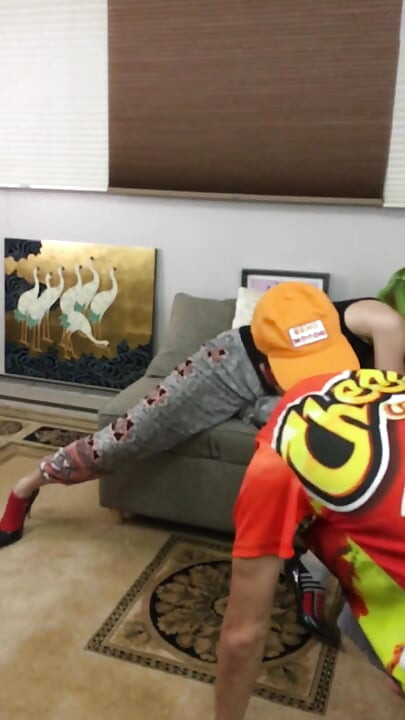Secretly Smelling Woman in Slow Motion