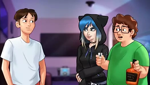 Summertime destan cap 70 - karaoke ve göğüsler