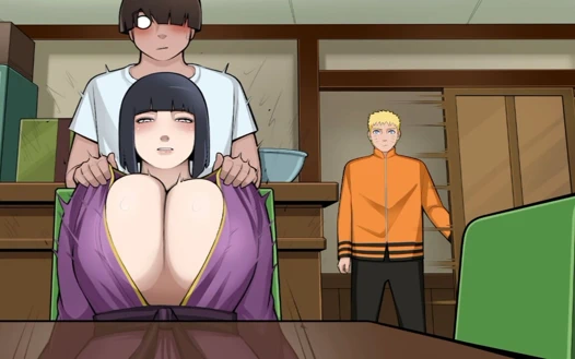 Konoha orta yaşlı seksi kadınlar #11: Üvey annem Hinata'nın büyük göğüslerine masaj yaptığımda neredeyse yakalanıyordum - erotik oyun tarafından
