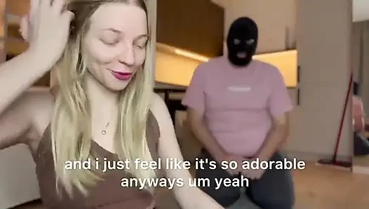 Erkek köleden güzel kadın kılıklı angelas'a ilk gün