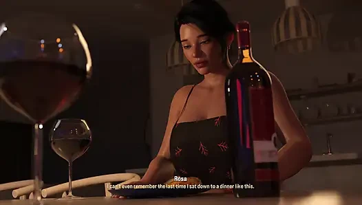Genç bir evli kadın ve üvey anne çıldırdığında - sadakat dersi - bölüm 8 - rosa sonunda sikiliyor