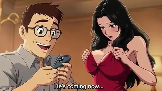 Kocası karısını yabancıyla paylaşıyor