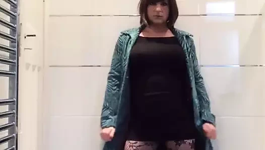 Küçük mini elbiseli tgirl güzellik jacqui ateşli