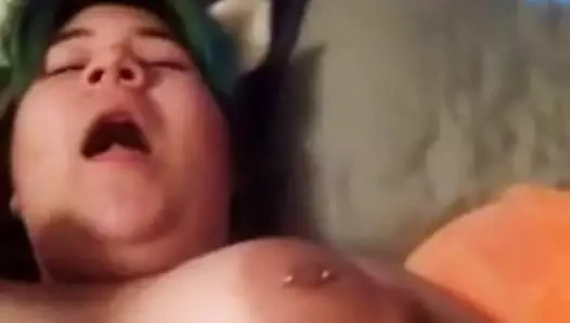 Kedi kız miyavlamak için becerdin almak