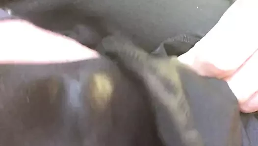 Mini eteğimde ve külotumda