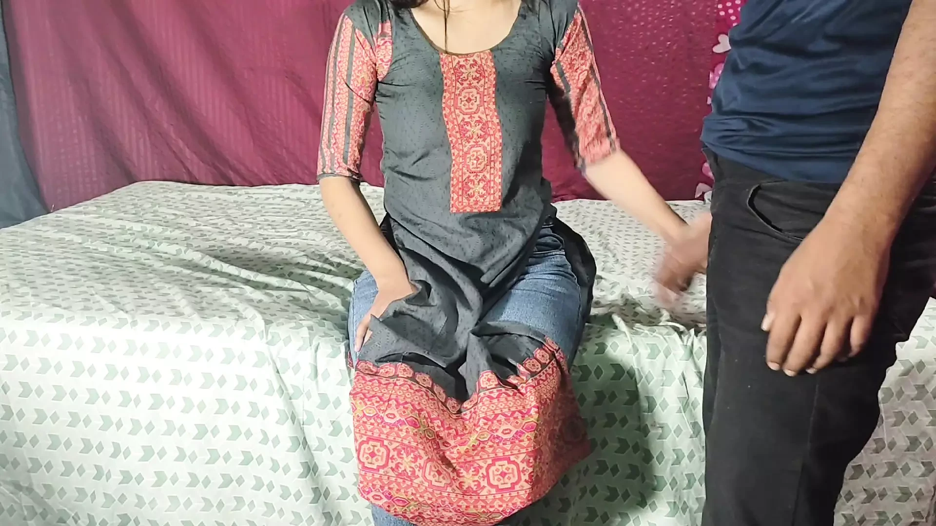 While Changing The Pad Brother Catch Her Sister Then  Fuck Hardcore