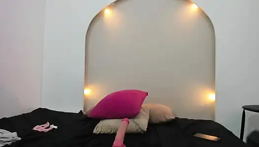 Hot Latina with a big pussy gets turned on and masturbates waiting for a cock to break her part 3