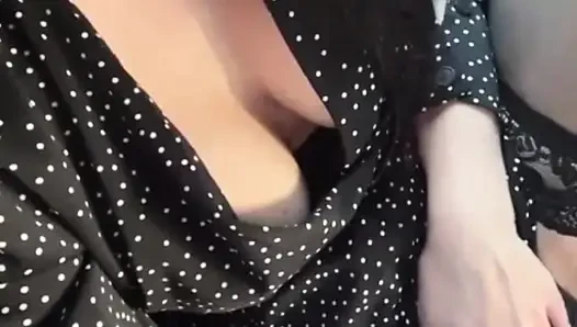 Yeni üvey annemin büyük göğüsleri