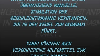 Meine kleine Welt des Sex - Part 1