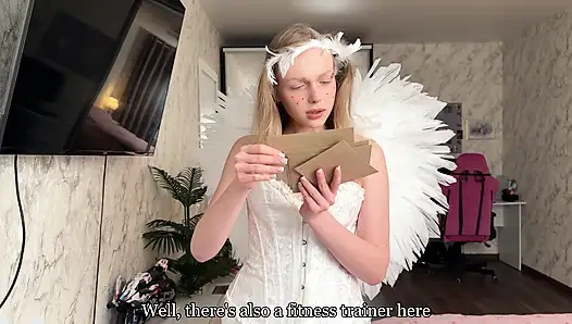 Aşk tanrısı kalbimi almaya geldi ama her iki yanağına da boşaldı