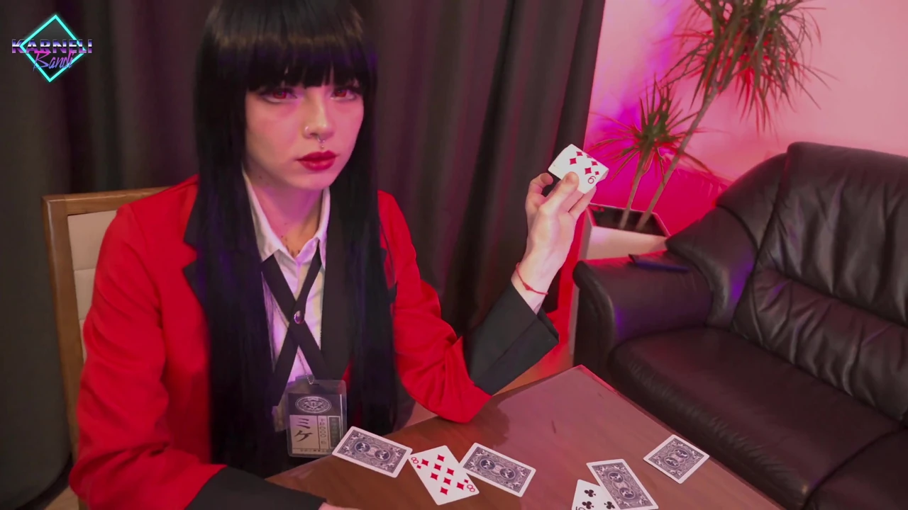 Yumeko Jabami Pleases Her Insatiable Ass