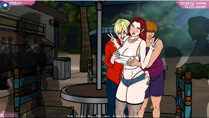 Lust town - oyun - rol yapma - Amanda barda çalışıyor ve kendini teşhir ediyor
