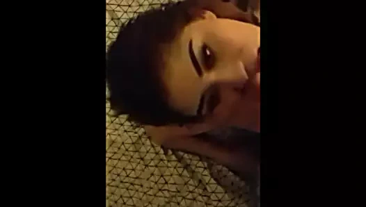 Hızlı oral seks - yakın çekim