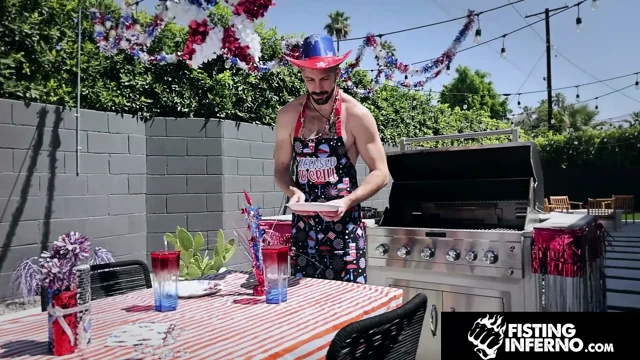 FİSTİNG CİHENEMİ - Eli Shaw Buzlu Kırmızı Beyaz ve Mavi Olmadan Önce Sert Anal Fist