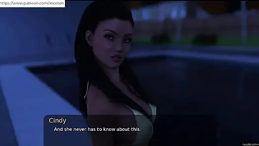 Mia ile yaz - havuzda mastürbasyon yapıyor