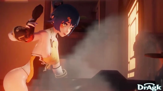 Xiangling animasyon derlemesi genshin impact hilichurl hentai porno
