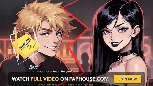 Yeni kız arkadaşım tabu hentai oyunu ep. 41 gotik kız arkadaşımla bdsm şaplak!