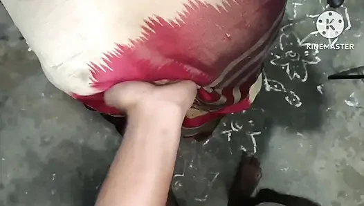 Ateşli desi vizag hema teyze Har Hasbends'in arkadaşıyla numara yapıyor