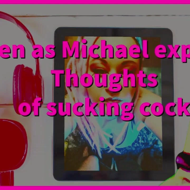 Michael'ı ilk yarağını emmeye ikna ettikçe dinle