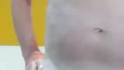dede masturbasyon yapıyor