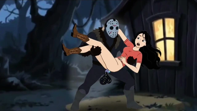 Öğrenci kız kampta seks yapıyor. Cartoon Horror Parody