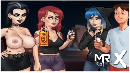 Summertimesaga - gotik kız e2 göğüslerini gösteriyor # 69