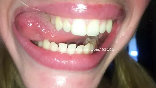 Ağız fetişi - alicia'nın ağzı