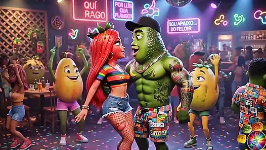 Bölüm 5 - sevimli çilek kız ve tatlı Avokado adam nazik anları paylaşıyor yapay zeka hentait