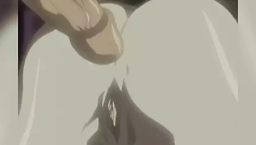 Hentai hizmetçi kaslı bahçıvan için paizuri titty-fuck verir