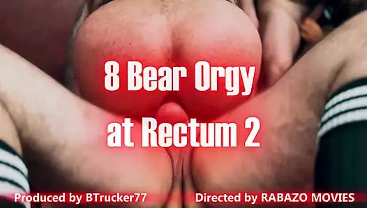Rectum 2 4k'da 8 ayı grup seks partisi