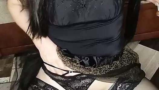 tatlı esmer dil oyun ile lolipop ve ıslak için lanet