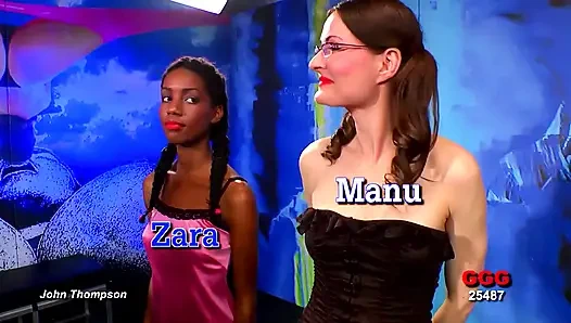 Ggg John Thompson - - Zara Ve Manu Vahşi Üçlü Grup Seks Boşalma Modeli Grup Seks