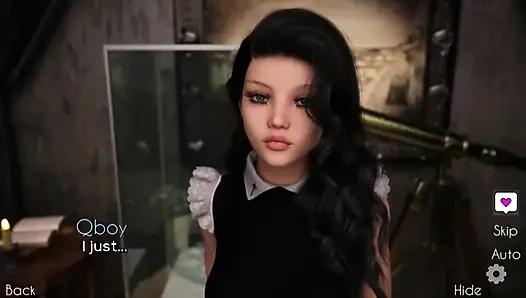 Yabancı bir kız garip bir yerde sikiliyor