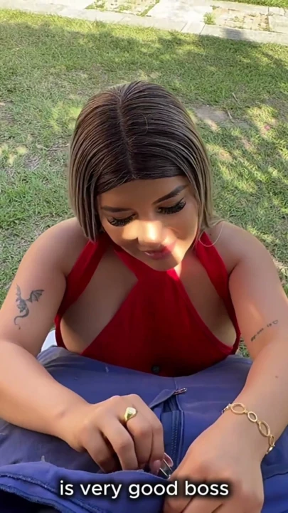 Sarışın Kolombiyalı Naty Delgado'nun podcast'i açık havada seksle bitiyor - Brian Evansx | Bölüm 1