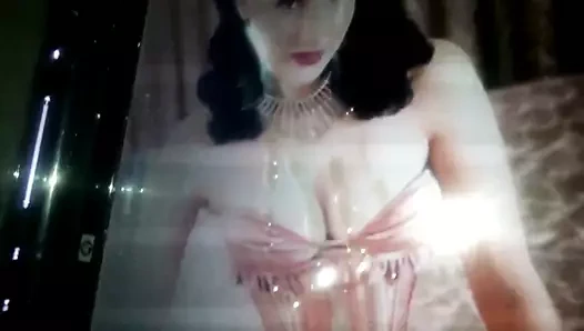 Dita von teese'e boşalıyor