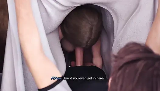 Üvey kız kardeş amcık sikişi boşalma oyunu