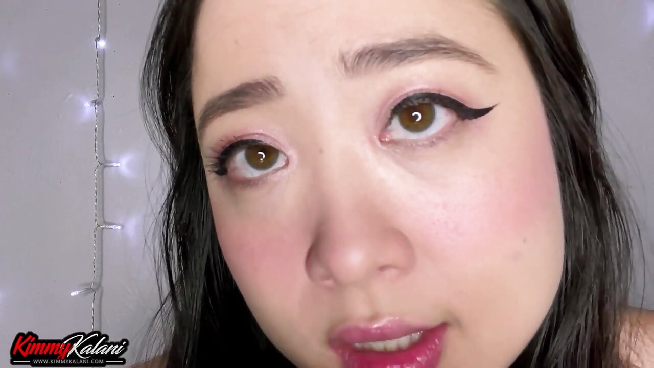 Yüzüme boşalmanı istiyorum -asmr 31 talimatı- kimmy kalani