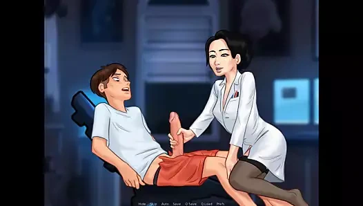 Yaz mevsimi efsanesi: Japon profesör ofisinde bir öğrenciyi sağıyor - ep 177