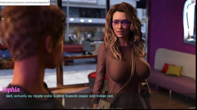 Awam - zac bronzlaşma salonunda Sophia'ya yardım etti