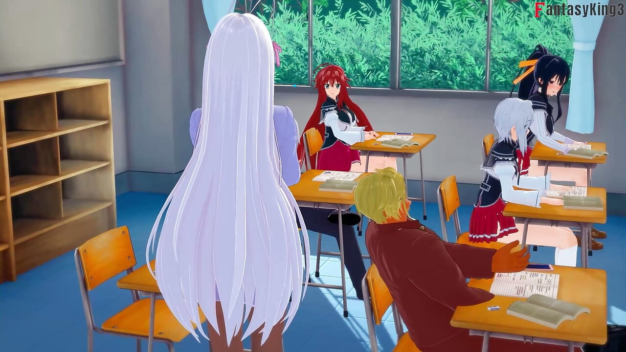Rias Gremory banyoda sikiliyor - dxd ntr çılgınlığı serisi